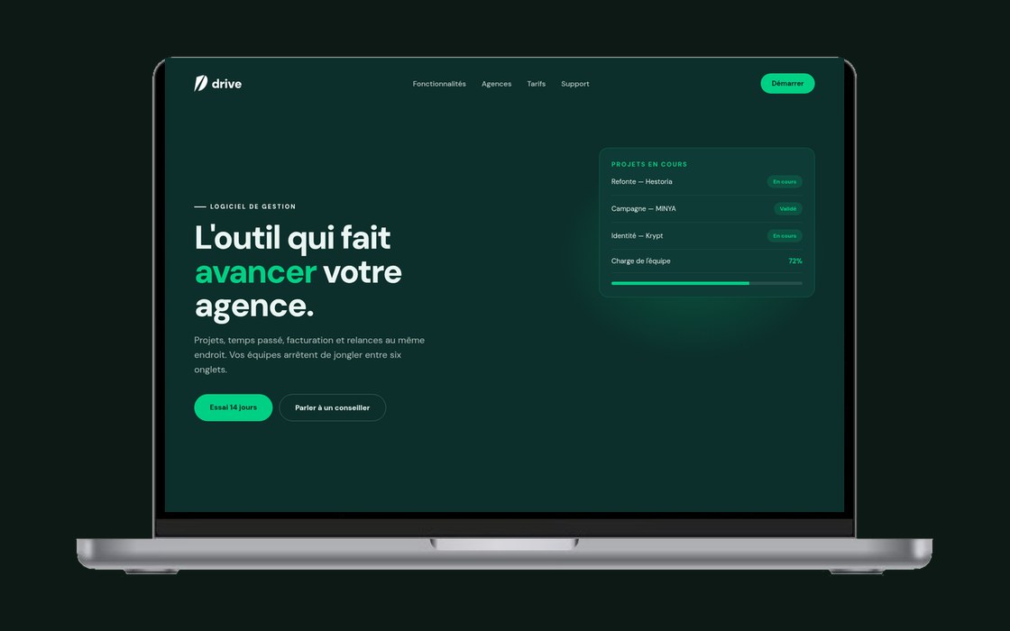 Site conçu par Arkn Studio